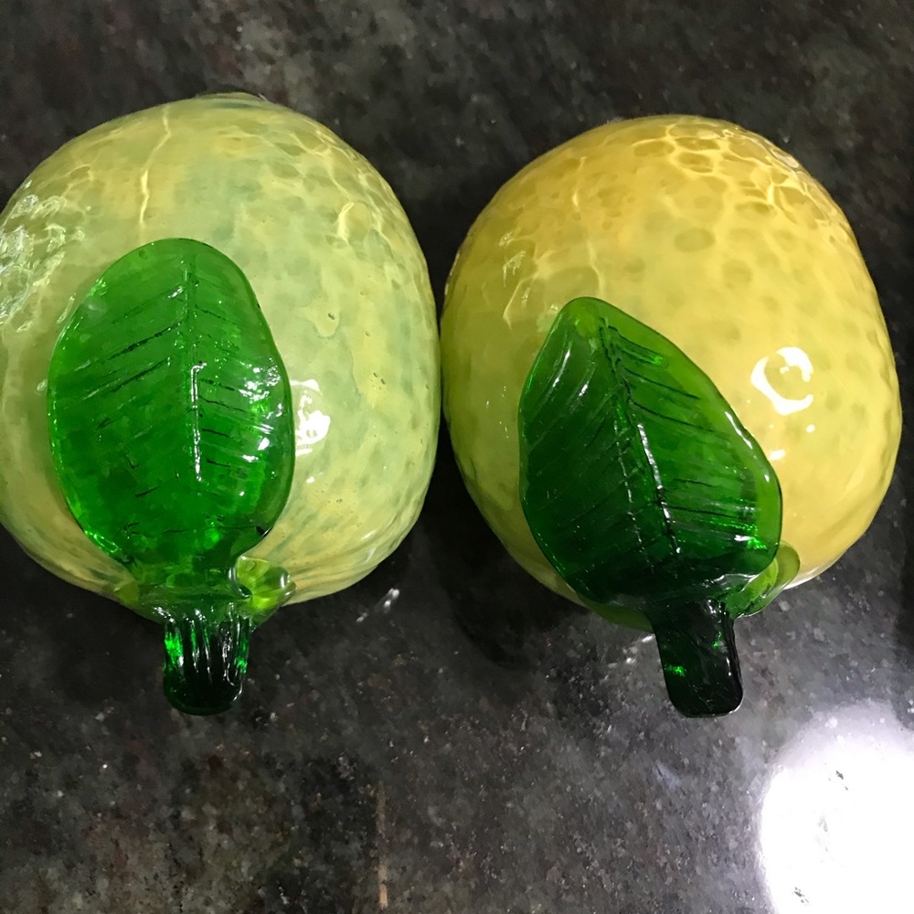 Glass decorative Lemons Hime decor - Picture 4 of 7